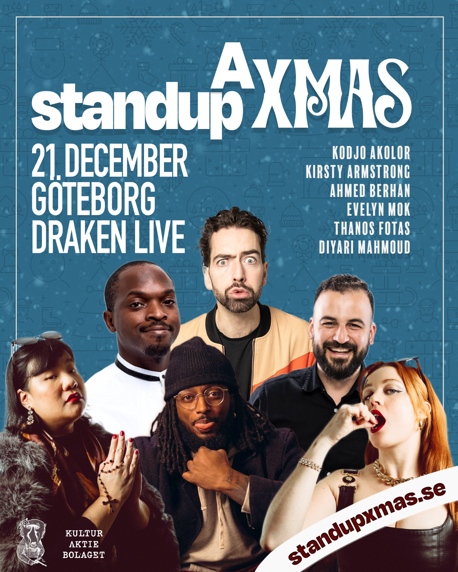 Standup Xmas — Göteborg & Stockholm
