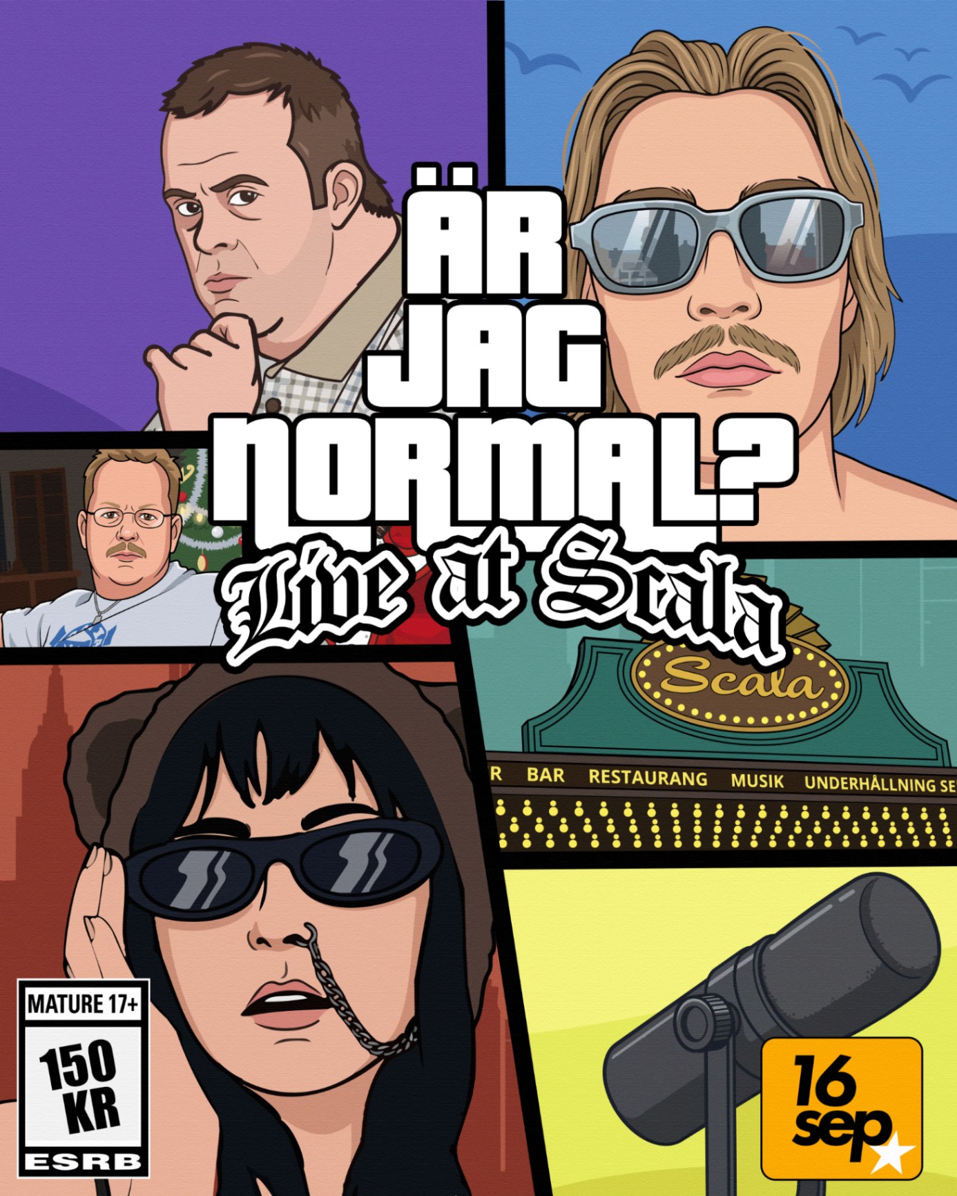 Är Jag Normal — Live på Scala